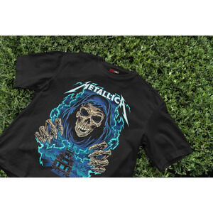 Band rock T-shirt | Vintage Metallica Band T-Shirt | 90s Rock Concert Tee